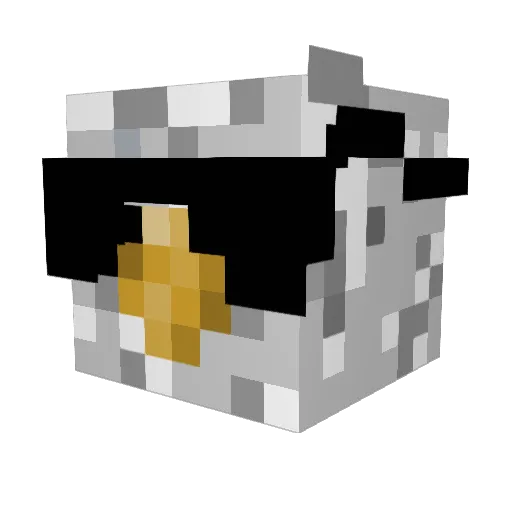 SpansorEagle Minecraft avatar head, 3D render