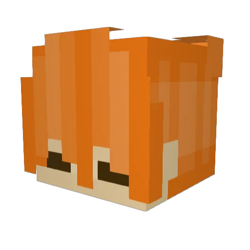 Spar_3d Minecraft avatar head, 3D render