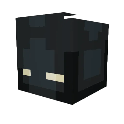 SparkFantasy Minecraft avatar head, 3D render
