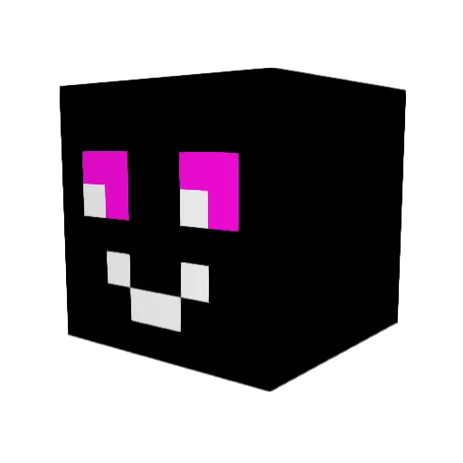 SparkleHorse01 Minecraft avatar head, 3D render