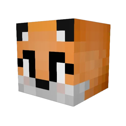 Sparkle_456 Minecraft avatar head, 3D render