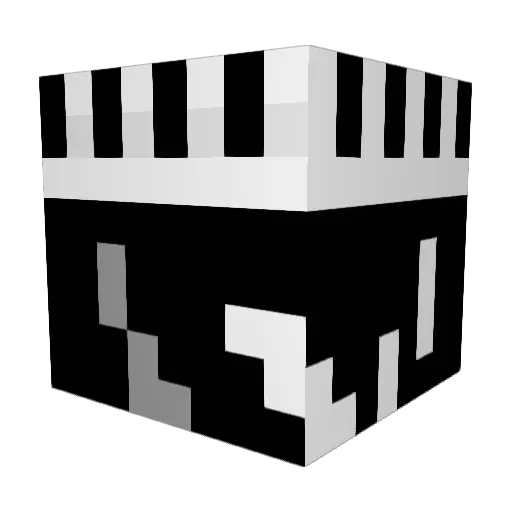 Sparklejetz Minecraft avatar head, 3D render