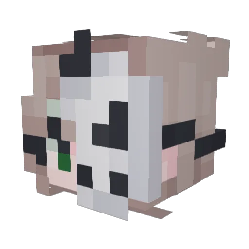 SparklingDiam0nd Minecraft avatar head, 3D render