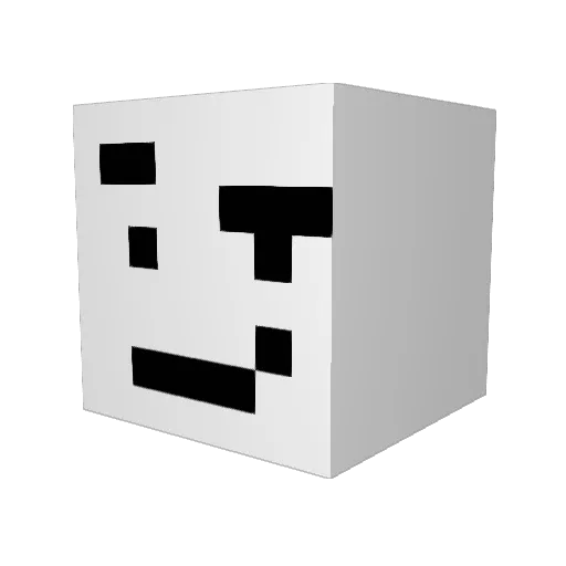SparklingPishy Minecraft avatar head, 3D render