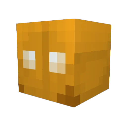 Sparklyy Minecraft avatar head, 3D render