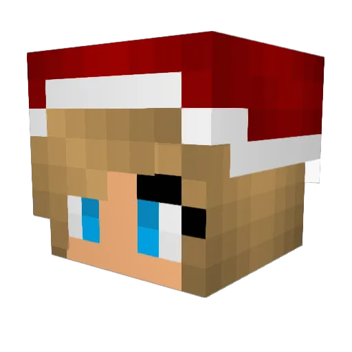 Sparkplug98 Minecraft avatar head, 3D render