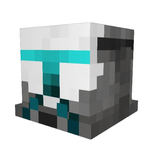 Sparks947 Minecraft avatar head, 3D render