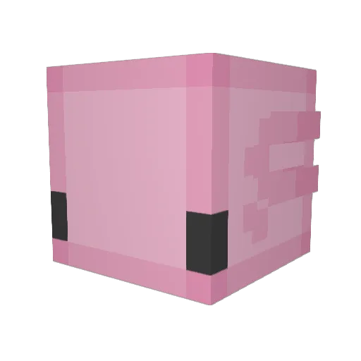 Sparkwithjoy Minecraft avatar head, 3D render