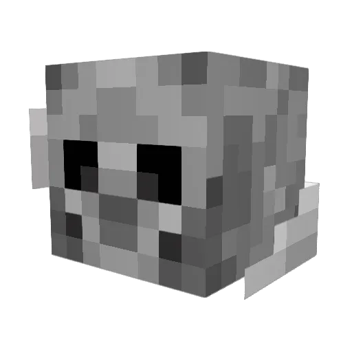 Sparky1390 Minecraft avatar head, 3D render