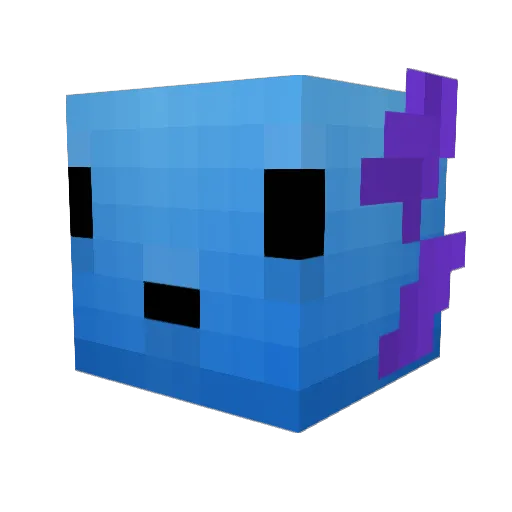 SparkyFish101 Minecraft avatar head, 3D render