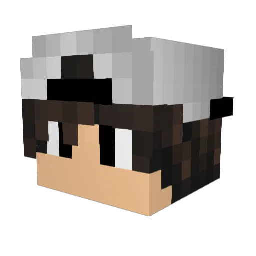 Sparky_Dream Minecraft avatar head, 3D render