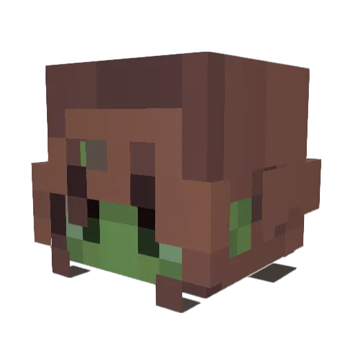 Minecraft-Avatar von Sparriis: Kopf als 3D-Render
