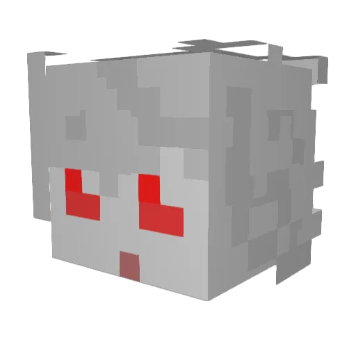 Sparrowgus Minecraft avatar head, 3D render