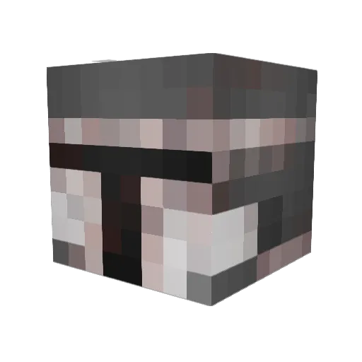 Sparrowkeet Minecraft avatar head, 3D render