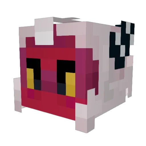 Sparrowtail12 Minecraft avatar head, 3D render