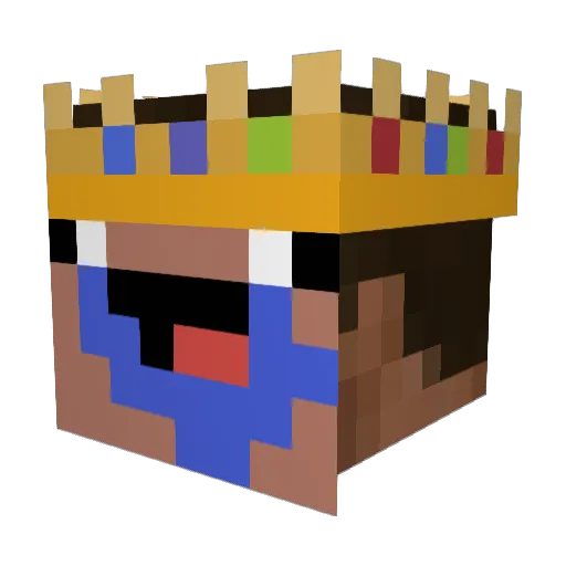 SpartaansNeef Minecraft avatar head, 3D render