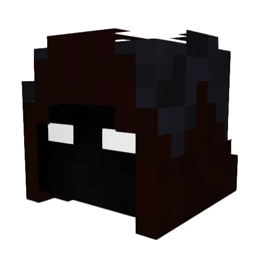 Spartan117_br Minecraft avatar head, 3D render