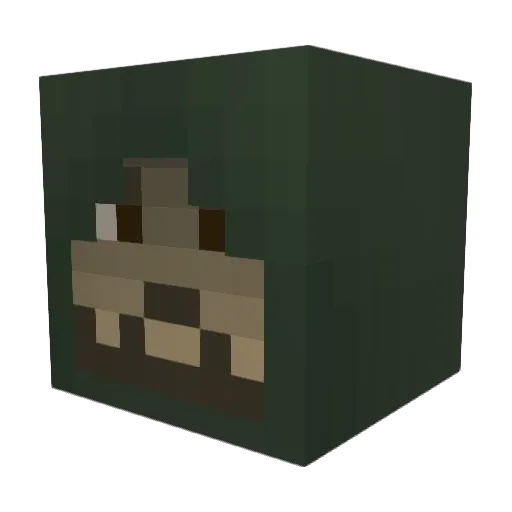Spartan1775 Minecraft avatar head, 3D render