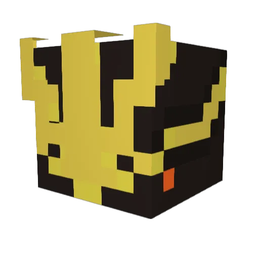 Spartan207 Minecraft avatar head, 3D render