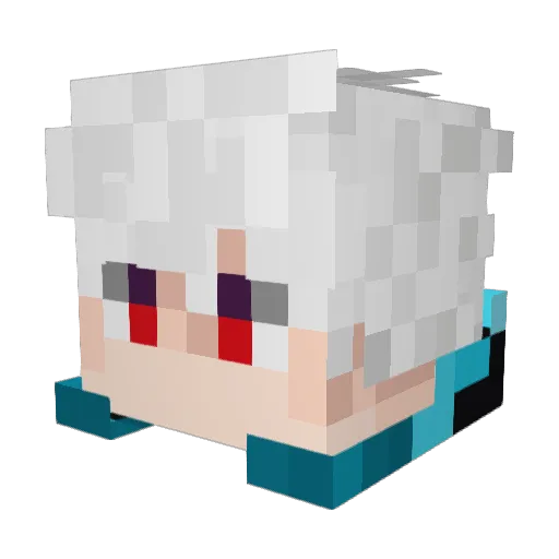 Spartan7353 Minecraft avatar head, 3D render