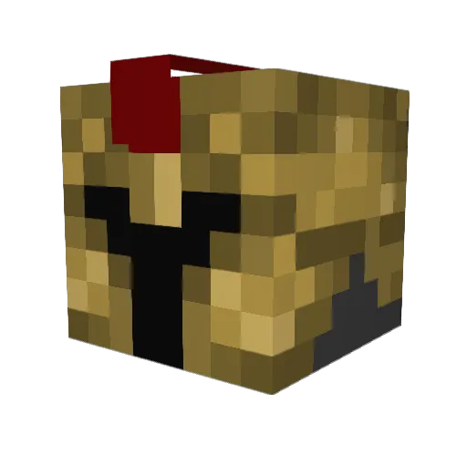 Spartan9 Minecraft avatar head, 3D render