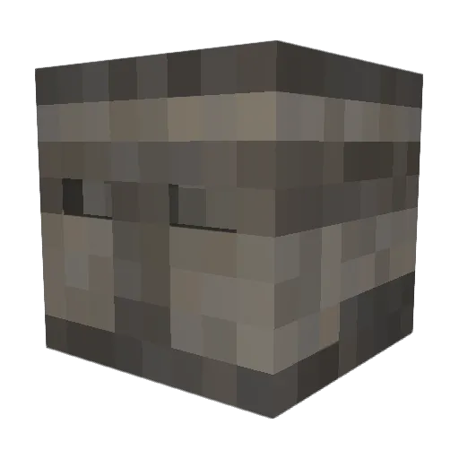 SpartanBooty Minecraft avatar head, 3D render