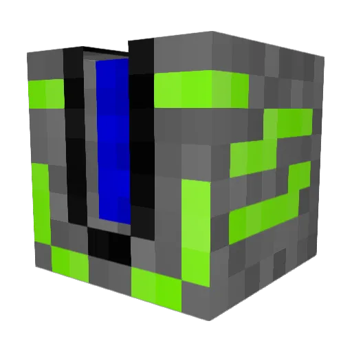 SpartanJn117 Minecraft avatar head, 3D render