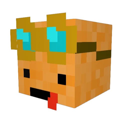 SpartanSoldier13 Minecraft avatar head, 3D render