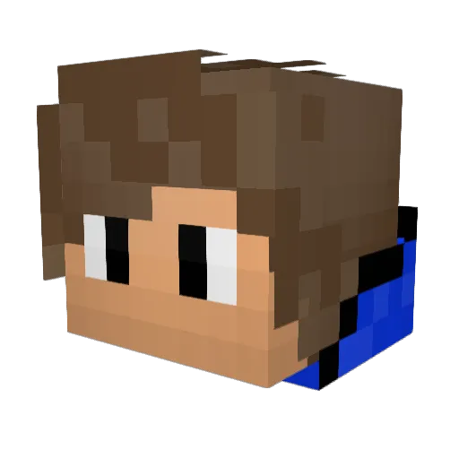 SpartanSpider91 Minecraft avatar head, 3D render