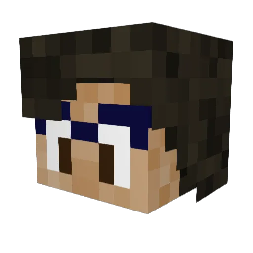 Spartan_412 Minecraft avatar head, 3D render