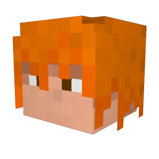 Spartan_Hydra Minecraft avatar head, 3D render