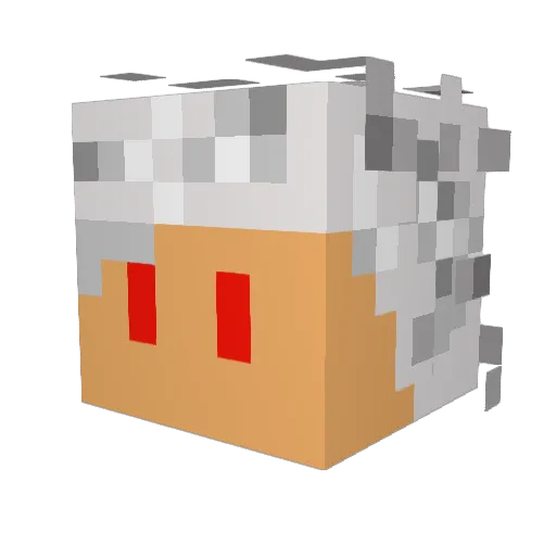 Spartan_lazer Minecraft avatar head, 3D render