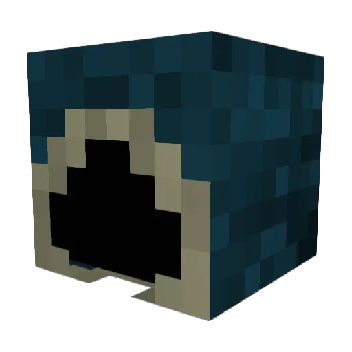Spartanets Minecraft avatar head, 3D render