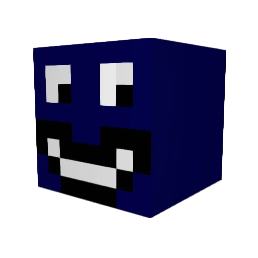 Spartannnn Minecraft avatar head, 3D render