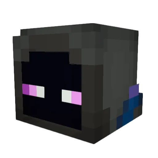SpartianGhost Minecraft avatar head, 3D render