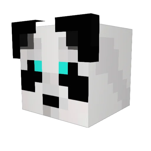 Sparx3R Minecraft avatar head, 3D render