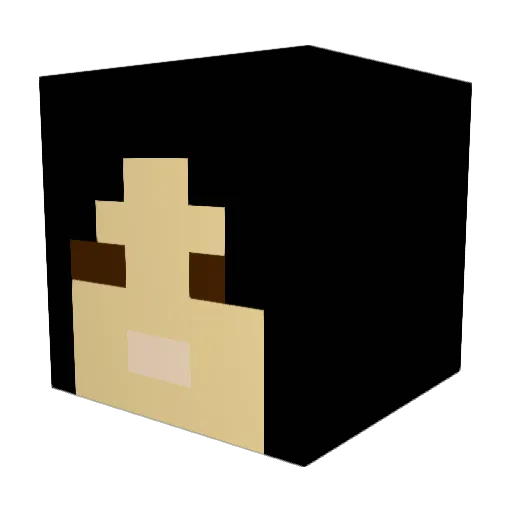 Spasst4K Minecraft avatar head, 3D render