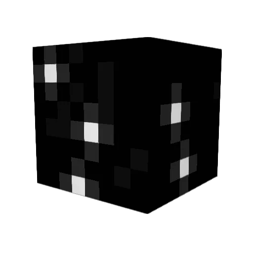 Spatius Minecraft avatar head, 3D render