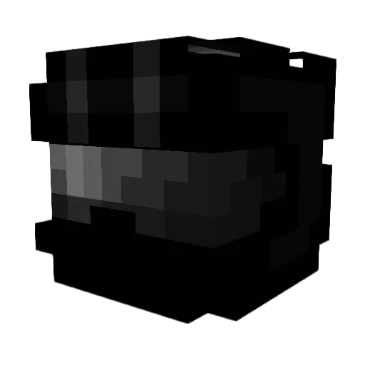Spawn99 Minecraft avatar head, 3D render