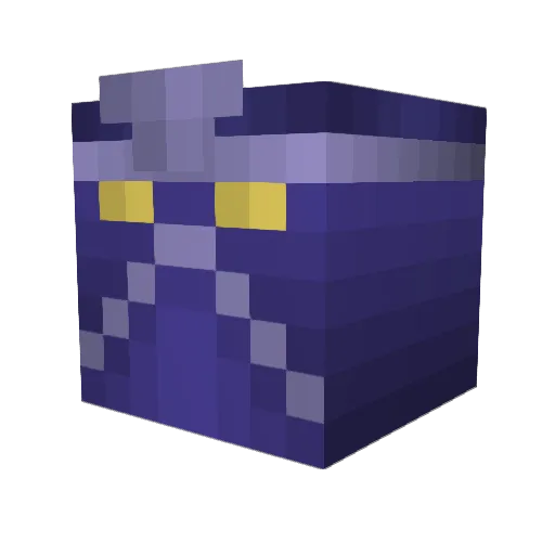 Spaxito Minecraft avatar head, 3D render