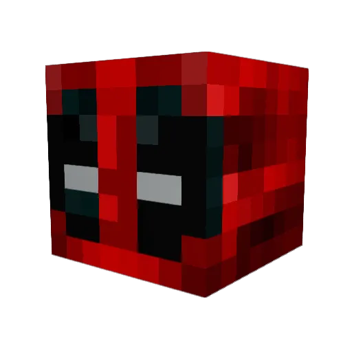 Spazum94 Minecraft avatar head, 3D render