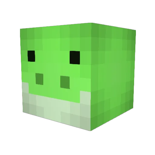 Spazz109 Minecraft avatar head, 3D render