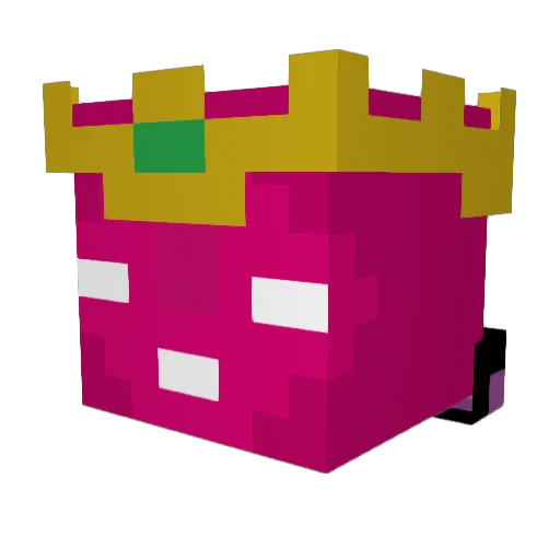 Spazz1Boi Minecraft avatar head, 3D render
