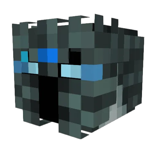 SpcSamaritan Minecraft avatar head, 3D render