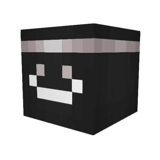 Spds Minecraft avatar head, 3D render