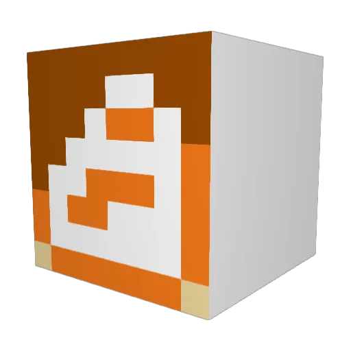 Spead13 Minecraft avatar head, 3D render