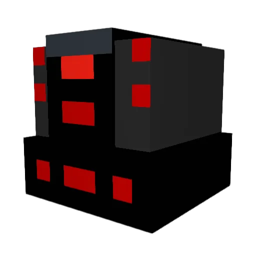 SpeakerMan0214 Minecraft avatar head, 3D render