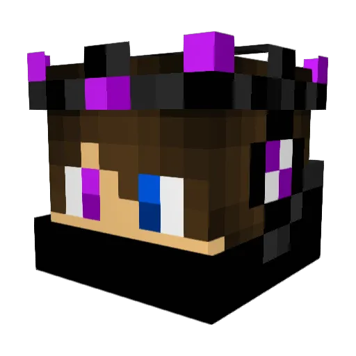 Speartopia Minecraft avatar head, 3D render