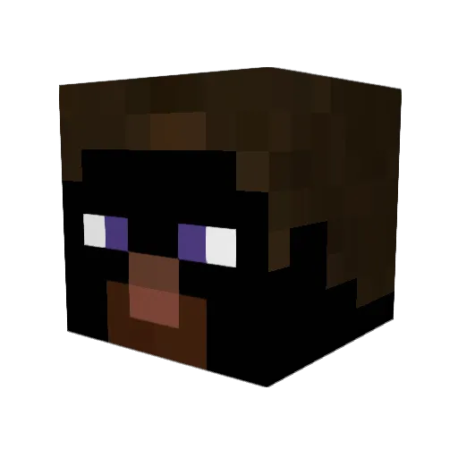 Specave Minecraft avatar head, 3D render