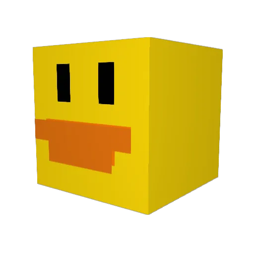 SpecialGamer17 Minecraft avatar head, 3D render